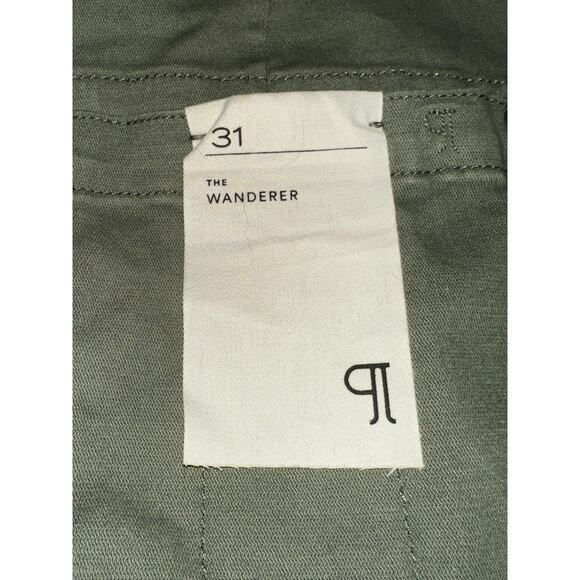 Anthropologie Pilcro NWT The Wanderer Pants Moss Green 31 MSRP $128 - Picture 8 of 13